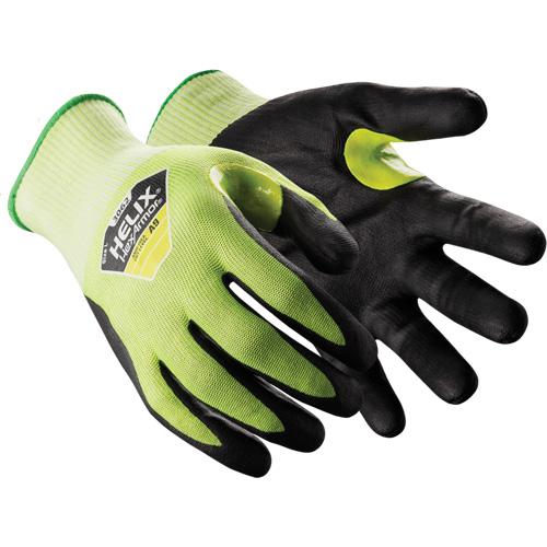 Helix&reg; 3062 Cut-Resistant Gloves, Size 6/X-Small, 18 Gauge, Foam Nitrile Coated, HPPE Shell, ASTM ANSI Level A9 Action Paper
