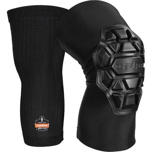 ProFlex 550 Padded Knee Sleeves, Slip-On Style, Foam Caps, Foam Pads Action Paper