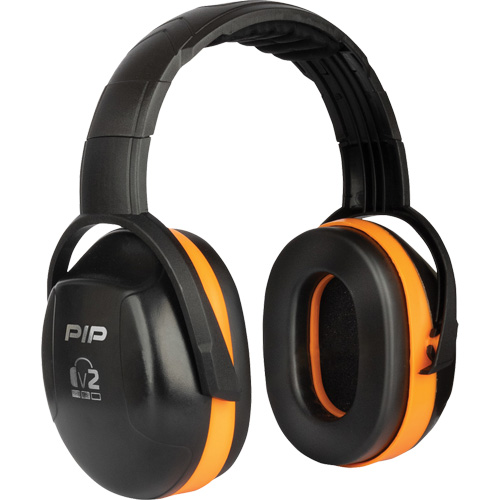 Dynamic V2 Passive Ear Muffs, Headband, 25 NRR dB Action Paper