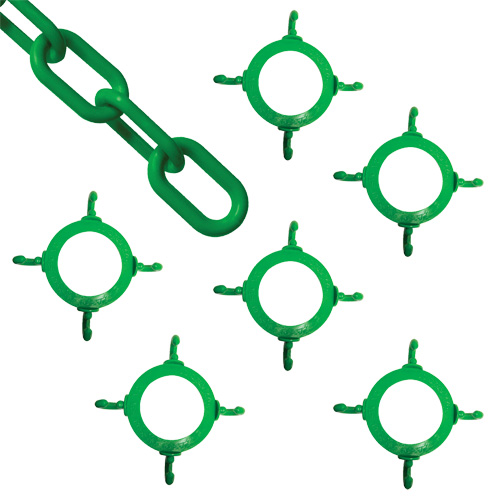 Cone Chain Connector Kit, Green Action Paper