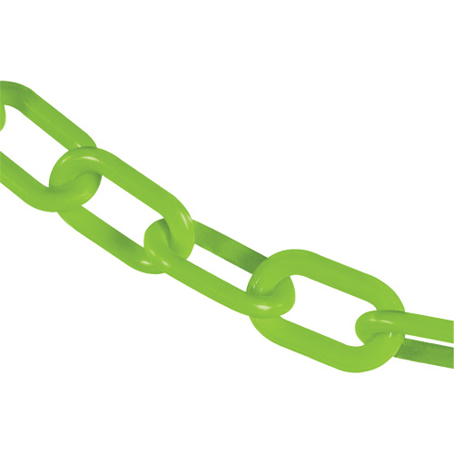 Heavy-Duty Plastic Safety Chain, Green Action Paper