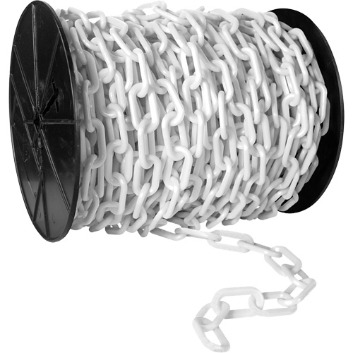 Chaîne de s&eacute;curit&eacute; en plastique robuste, Orange Action Paper