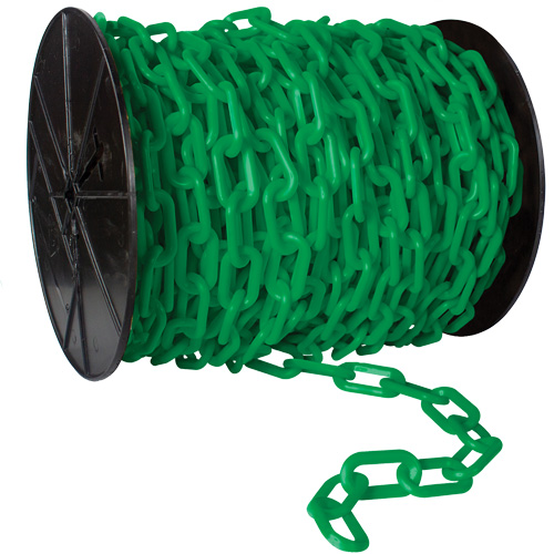 Chaîne de s&eacute;curit&eacute; en plastique robuste, Jaune Action Paper