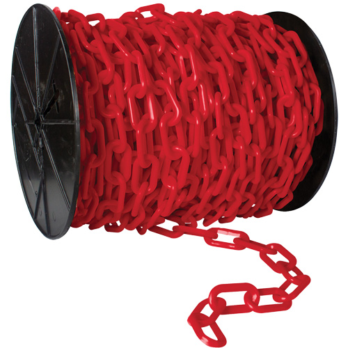 Heavy-Duty Plastic Safety Chain, Black Action Paper