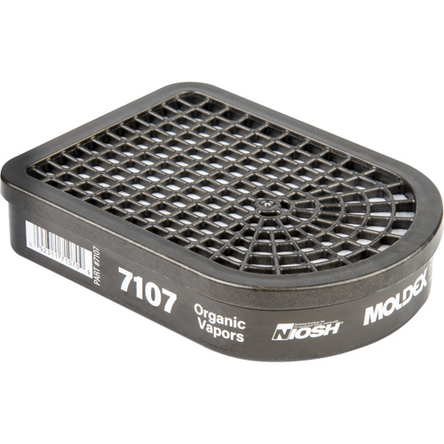 Cartouche pour respirateur semi-rectangulaire, Cartouche gaz/vapeur, Vapeur organique Action Paper