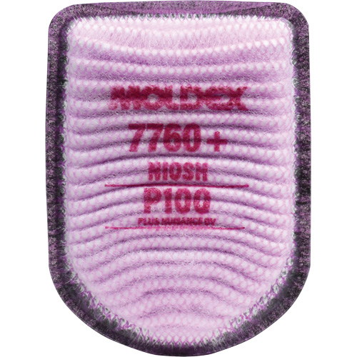 Filtre pour respirateur semi-rectangulaire avec IonicAir Filtration Technology, Filtre contre les particules avec suppresion de vapeurs nuisibles, Vapeurs organiques/P100+ Action Paper