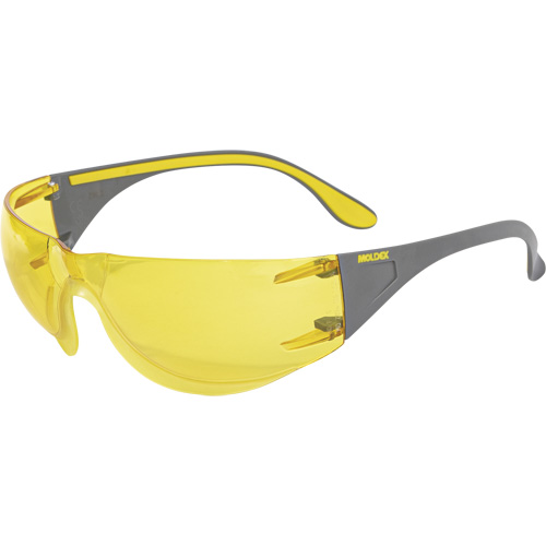 Adapt Safety Glasses, Amber Lens, Anti-Fog/Anti-Scratch, ANSI Z87+/Meets/Exceeds CSA Z94.3 Action Paper