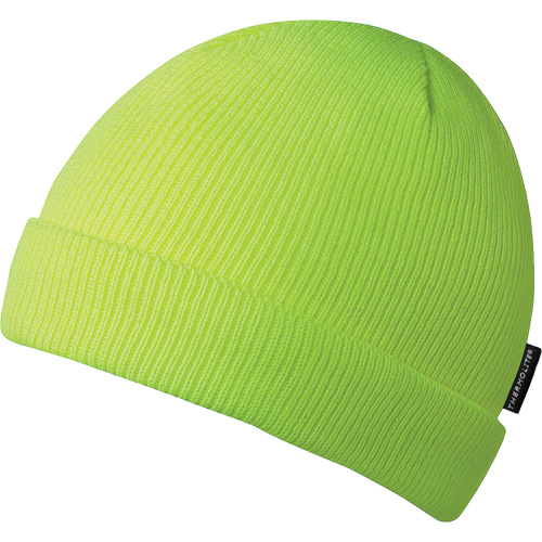 5567A Toque, Acrylic Lining, One Size, High-Visibility Lime-Yellow Action Paper