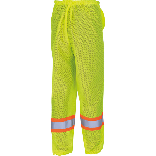 5670 Traffic Safety Pants, Polyester, 2X-Small/X-Small, High Visibility Lime-Yellow Action Paper