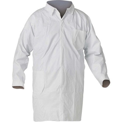KleenGuard A40 Lab Coat, 2X-Large, White Action Paper