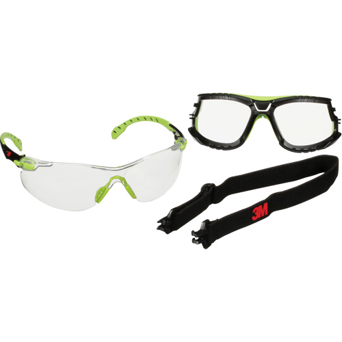 Solus 1000 Series Safety Glasses, Clear Lens, Anti-Fog/Anti-Scratch, ANSI Z87+/Meets/Exceeds CSA Z94.3 Action Paper