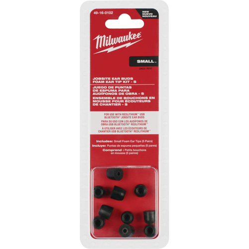 Small Jobsite Ear Buds Ear Tip Kits Action Paper