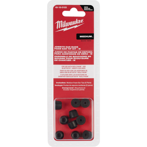 Medium Jobsite Ear Buds Ear Tip Kits Action Paper