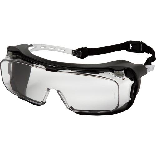 Cappture Plus Safety Goggles, Clear Lens, Anti-Fog, Closed Vent Action Paper