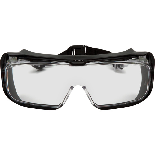 Cappture Plus Safety Goggles, Clear Lens, Anti-Fog, Closed Vent Action Paper