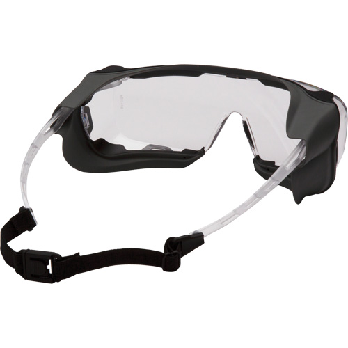 Cappture Plus Safety Goggles, Clear Lens, Anti-Fog, Closed Vent Action Paper