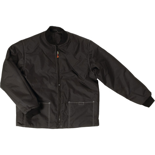 Manteau de s&eacute;curit&eacute; 4-en-1 en tissu ind&eacute;chirable, Polyester, Noir, Petit Action Paper