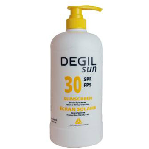 Sunscreen, SPF 30, Lotion Action Paper