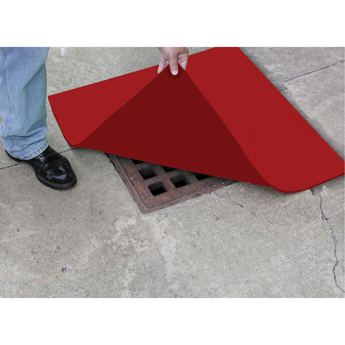 Spill Protector Drain Cover, Square, 42" L x 42" W Action Paper