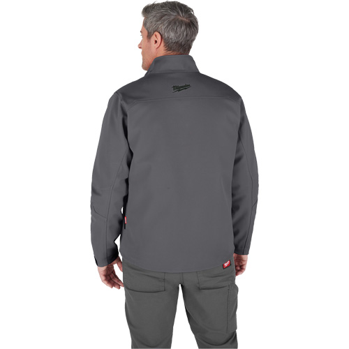 M12 Heated Toughshell Jacket (Jacket Only), Men's, Medium, Grey Action Paper