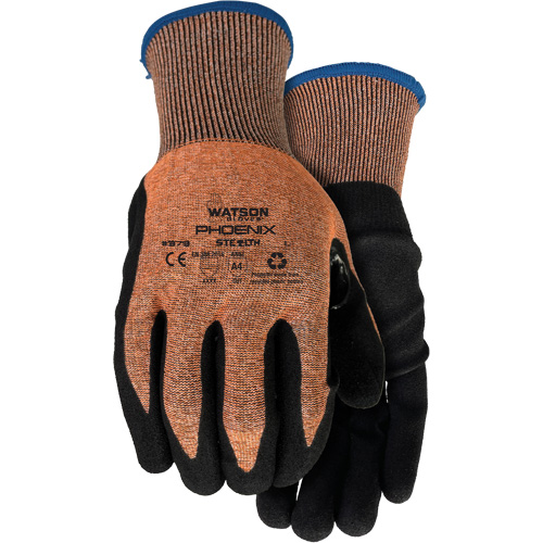 Gants r&eacute;sistants &agrave; la coupe Stealth Phoenix, Taille T-petit, Calibre 18, Rev&ecirc;tement Nitrile, Enveloppe en PEHP/Polyester, ASTM ANSI niveau A4 Action Paper