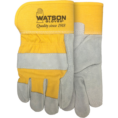 Gants Mad Dog, Taille unique, Paume en Cuir de vache refendu Action Paper