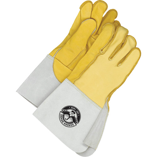 Gants pour soudeur avec poignet de 5,5", Cuir fleur de vache, Taille 10,5 Action Paper