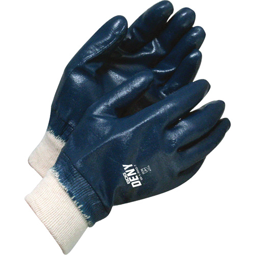 Gants avec poignet en tricot Deny, 11, R&ecirc;vetement Nitrile, Enveloppe en Coton Action Paper