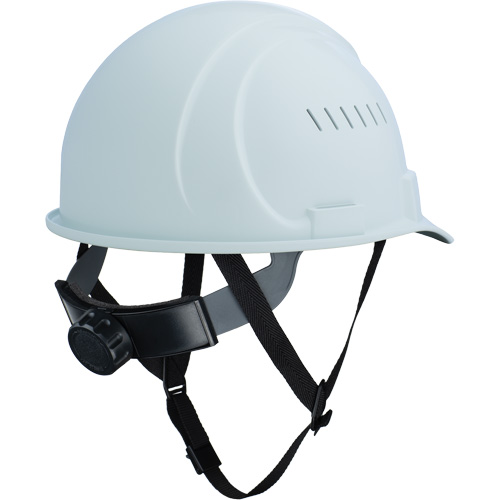 North Short Brim Hardhat, Meets CSA Type 1, Ratchet Suspension, Vented Action Paper