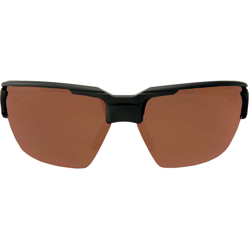 Lunettes de s&eacute;curit&eacute; Pumori, Lentille Cuivre, Anti-&eacute;gratignures/Polaris&eacute;, ANSI Z87+/MCEPS GL-PD 10-12/R&eacute;pond ou surpasse la norme CSA Z94.3 Action Paper