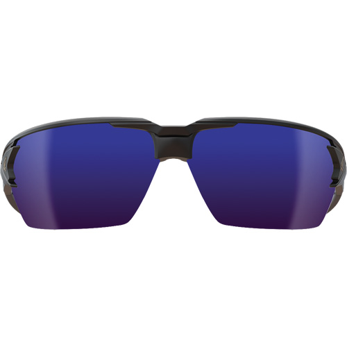 Lunettes de s&eacute;curit&eacute; Pumori, Lentille Miroir bleu, Anti-&eacute;gratignures, ANSI Z87+/MCEPS GL-PD 10-12/R&eacute;pond ou surpasse la norme CSA Z94.3 Action Paper