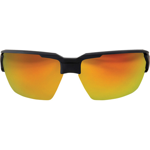 Lunettes de s&eacute;curit&eacute; Pumori, Lentille Rouge/Miroir, Anti-&eacute;gratignures, ANSI Z87+/MCEPS GL-PD 10-12/R&eacute;pond ou surpasse la norme CSA Z94.3 Action Paper