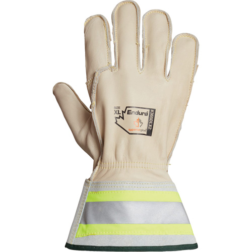 Endura&reg; 365DLX2 Linesman Gloves, Small, Horsehide Palm Action Paper