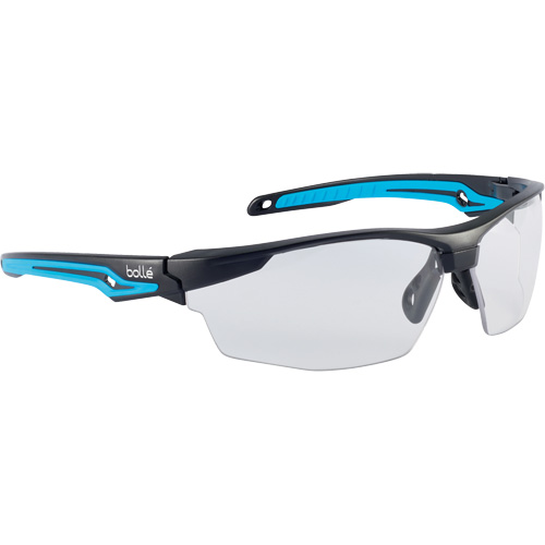 TRYON Ultra-Wraparound Safety Glasses, Clear Lens, Anti-Fog/Anti-Scratch Action Paper