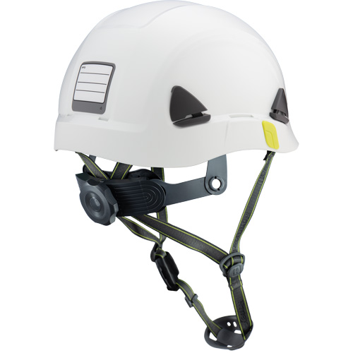 Fibre Metal Climbing Style Safety Helmet, Meets CSA Type 2, Ratchet Suspension, Non-Vented Action Paper