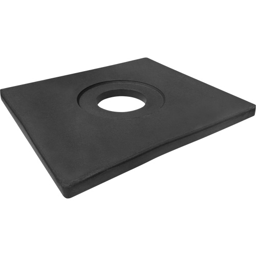 Base en caoutchouc pour poteau d&eacute;lin&eacute;ateur, 10 lb Action Paper