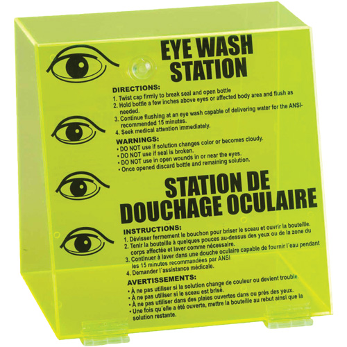 Eye Wash Station, Single Action Paper