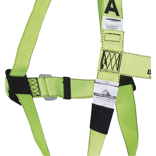FBH-10022A Compliance Series Safety Harness, CSA Certified, Class A, 400 lbs. Cap. Action Paper