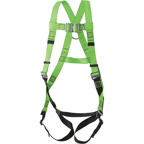 FBH-10000L Contractor Series Safety Harness, CSA Certified, Class AL, 400 lbs. Cap. Action Paper