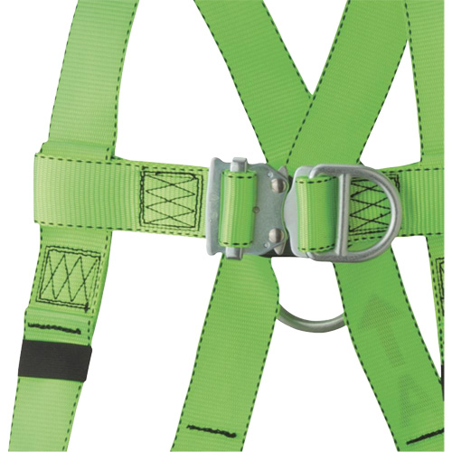FBH-10000L Contractor Series Safety Harness, CSA Certified, Class AL, 400 lbs. Cap. Action Paper