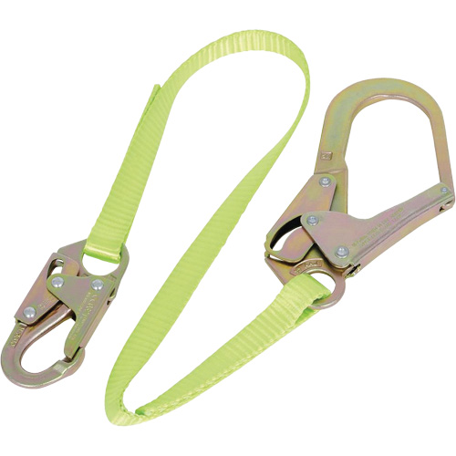 LAN-3402-4 Longe &agrave; sangle de retenue, 1 branches, 4', Classe CSA B Action Paper