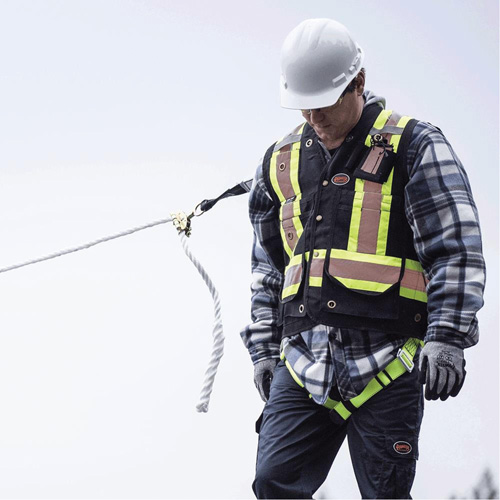 RK4-25 Compliance Roofer's Kit with Reusable Bracket, Roofer's Kit Action Paper