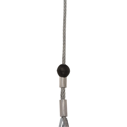 SRL-73302-40LE Self-Retracting Lifeline, 40', Galvanized Steel, Swivel Action Paper