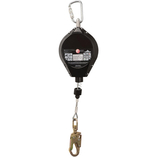 SRL-73302-40LE Self-Retracting Lifeline, 40', Galvanized Steel, Swivel Action Paper