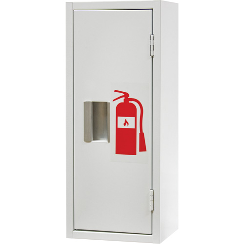 Indoor Fire Extinguisher Cabinet, 10" W x 24" H x 7" D Action Paper