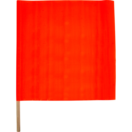 Traffic Safety Flag, Mesh, With Handle Action Paper