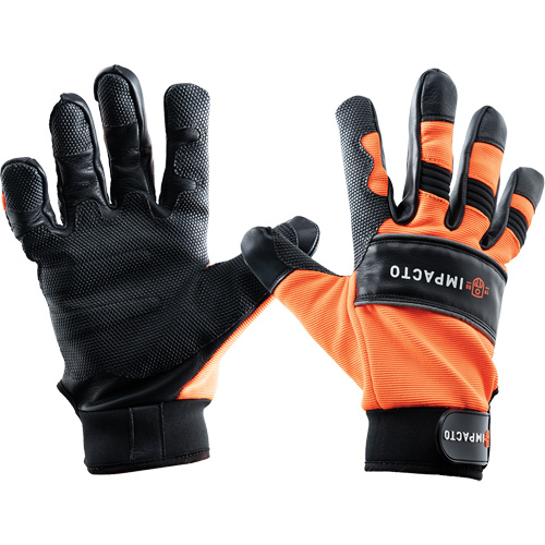 TimberGuard Chainsaw Gloves, Size 8, EN 388 Level 1 Action Paper