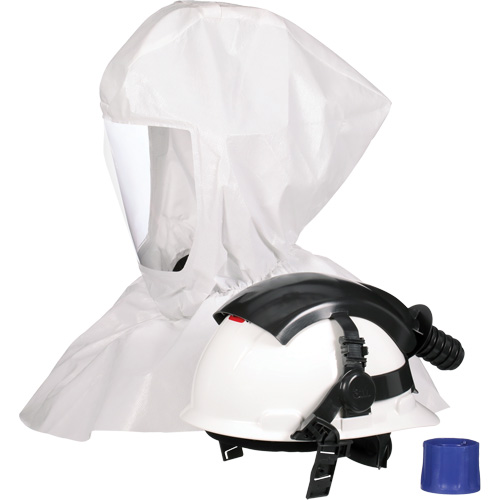 Versaflo S-Series Hood Assembly S-665 with Inner Collar & Hardhat, Standard, Hard Top Action Paper