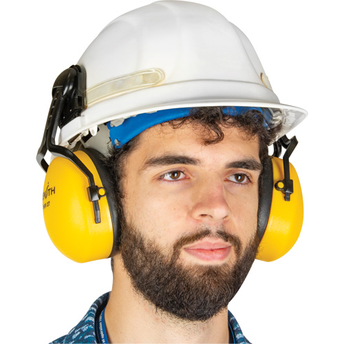 Passive Ear Muffs, Cap Mount, 27 NRR dB Action Paper