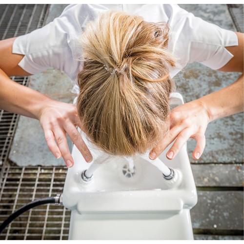 Douche oculaire/faciale, Installation Montage mural, Bol Plastique Action Paper